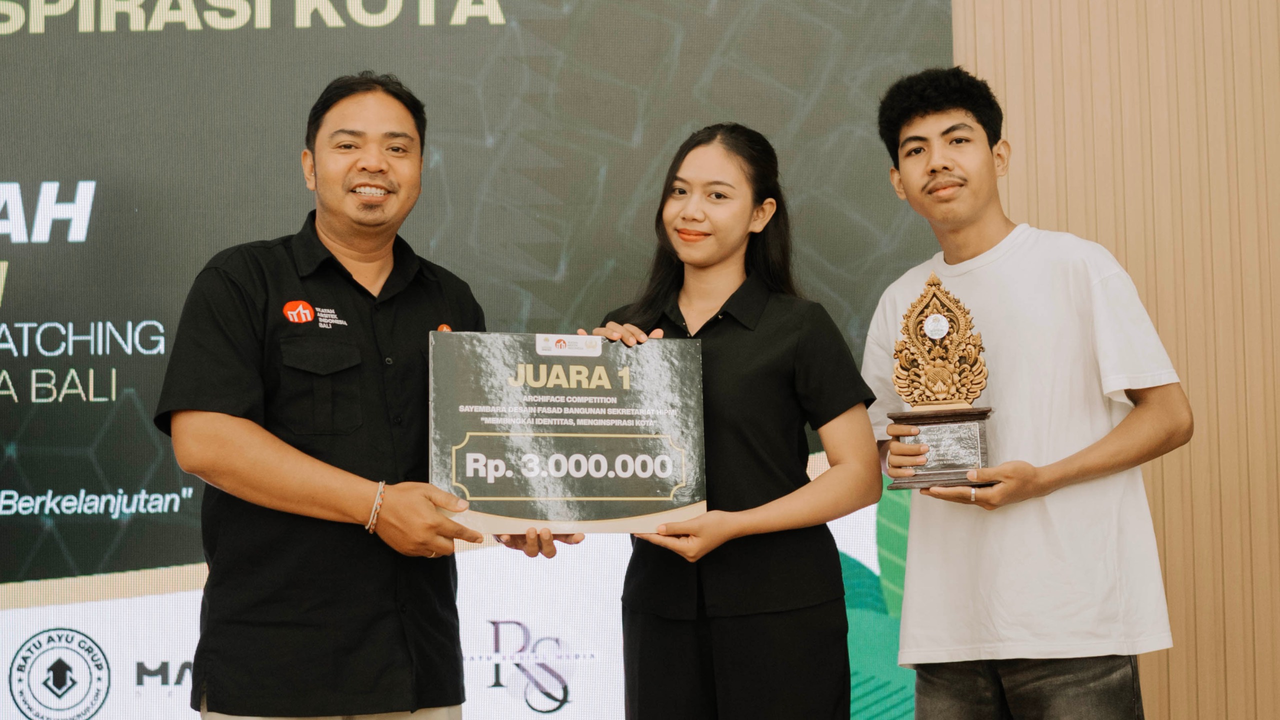 Mahasiswa Arsitektur Universitas Warmadewa Raih Prestasi dalam ARCHIFACE Competition 2026
