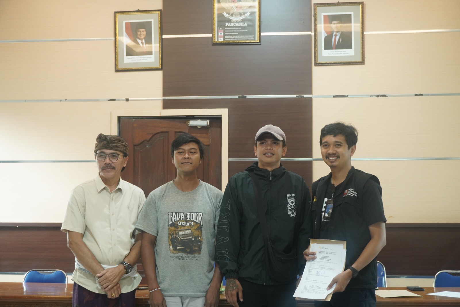 Fakultas Teknik dan Perencanaan Universitas Warmadewa Laksanakan Penjajagan Desa Binaan dan Survei Lokasi Bedah Rumah di Desa Sibetan