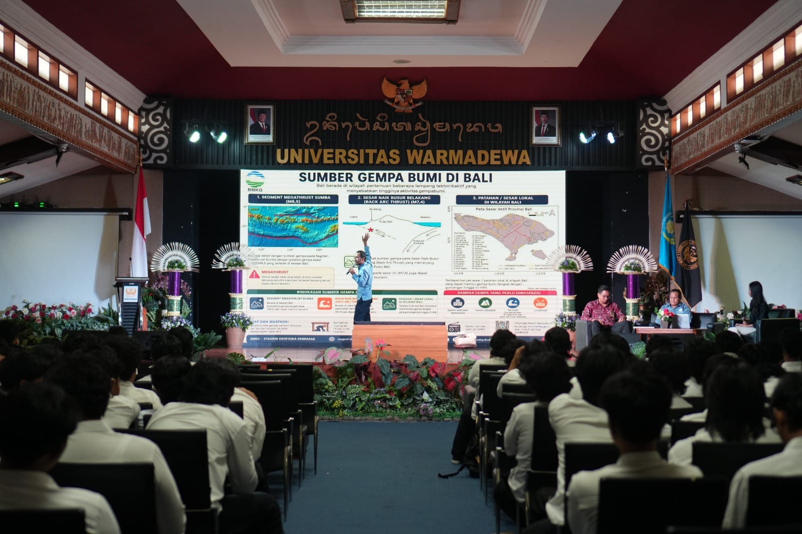 BEM Fakultas Teknik dan Perencanaan Universitas Warmadewa Gelar Seminar Regional 2026 Bahas Infrastruktur Tangguh dan Ekosistem Digital Kota Masa Depan