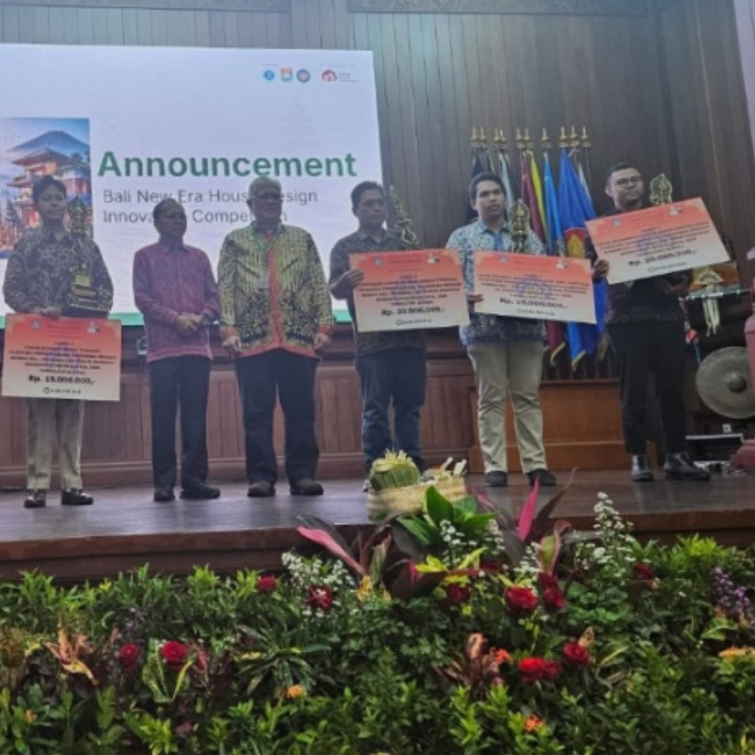 Angkat Kearifan Lokal Bali ke Masa Depan, Dosen dan Mahasiswa FTP Unwar Raih Juara 2 Anugerah Inovasi Desain Rumah Bali